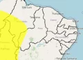 INMET emite alerta de chuvas intensas para várias cidades do Piauí