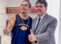 Governador Rafael Fonteles recebe visita de Whindersson Nunes
