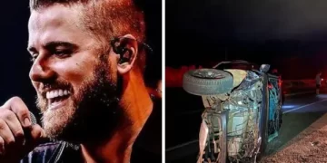 Cantor sertanejo Zé Neto sofre grave acidente de carro em Minas Gerais