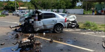 Colisão entre veículos deixa uma pessoa morta na BR-343, em Teresina