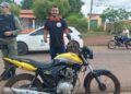 Motocicleta roubada é encontrada em matagal na cidade de José de Freitas