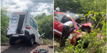 Motorista de ambulância morre após colisão com carro na PI-143, no Sul do Piauí