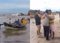 Pescadores perdem motor de canoa e são resgatados após horas em alto mar no Piauí