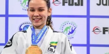Judoca piauiense conquista medalha de ouro e é tricampeã pan-americana