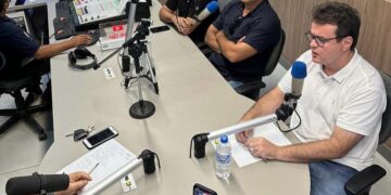 Rádio União FM recebeu o pré-candidato Dinan Freitas (MDB)
