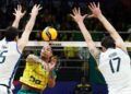 Brasil perde para a Itália em Liga das Nações de vôlei masculino