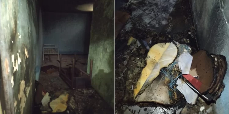 Homem briga em mercado público, é preso e ateia fogo em delegacia no Piauí