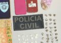 Casal suspeito de tráfico de drogas é preso em José de Freitas