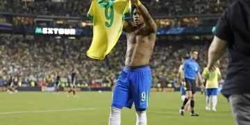 Endrick decide e Brasil bate México em preparação para a Copa América