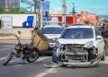 Motociclista morre ao ser atropelado por carro no Lourival Parente