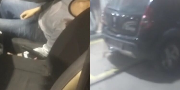 Carro com corpo é abandonado em posto de gasolina na zona Sul de Teresina