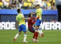 Brasil joga mal e fica só no empate diante da Costa Rica pela Copa América