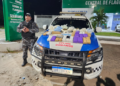 Homem é preso com cerca de 30 quilos de maconha dentro de ônibus em Parnaíba