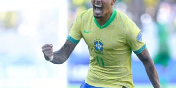 Brasil empata com a Colômbia e pega Uruguai nas quartas de final