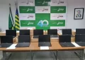 Secretaria da Justiça entrega notebooks para educação de detentos no Piauí