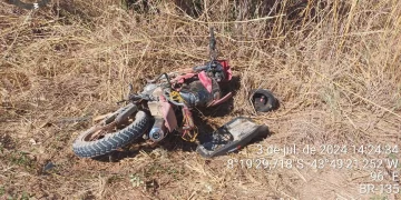 Idoso em motocicleta morre após colidir contra caminhão no interior do Piauí