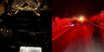 Idosa de 64 anos morre atropelada por carro na BR 316 e motorista foge