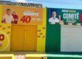Candidatos montam comitês lado a lado e acirram disputa no Piauí