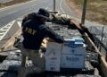 PRF apreende quase 600 mil maços de cigarro contrabandeados em José de Freitas