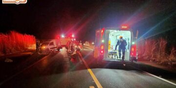 Pedestre é atropelado ao se jogar na frente de motocicleta em Santo Antônio de Lisboa