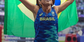 Atleta piauiense conquista bronze nos Jogos Paralímpicos de Paris na prova dos 1500m