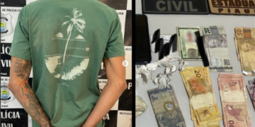 Polícia Civil prende suspeito de tráfico de drogas em José de Freitas