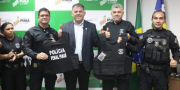 Polícia Penal do Piauí recebe novos coletes e viaturas