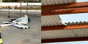 Trabalhador morre após cair do telhado de posto de gasolina no Piauí