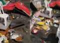 Barracas de lanches são destruídas por helicóptero durante micarina