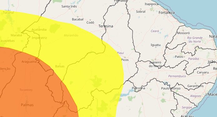 Meteorologia aponta possibilidade de chuva para 100 municípios do Piauí