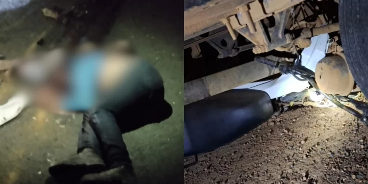 Motociclista morre ao cair e ter cabeça esmagada por caminhão na BR-343 em Angical