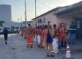 Trabalhadores de limpeza e coleta de lixo param as atividades em Teresina