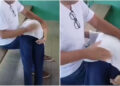 Diretor de escola é afastado após ser filmado dando palmadas em bumbum de aluno no Piauí