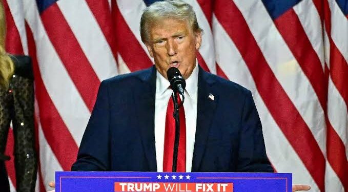 Trump faz discurso de vitória e promete “era de ouro da América”