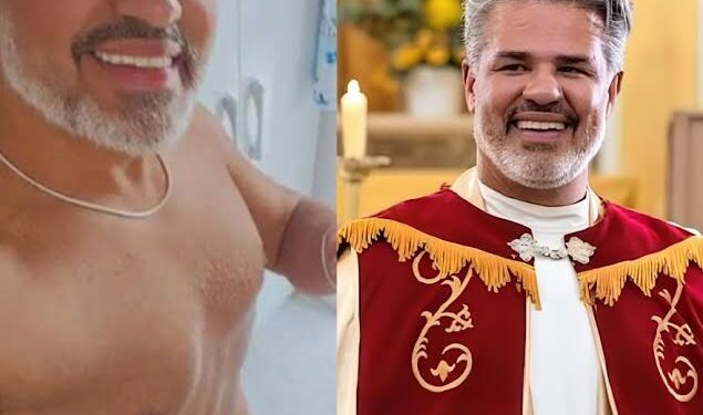 Padre é afastado após vazarem fotos íntimas com outro homem