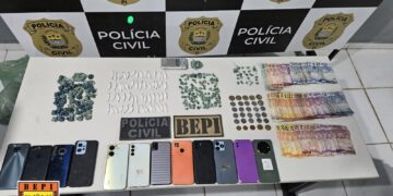 Sete pessoas são presas suspeitas de tráfico de drogas em Esperantina