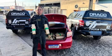 Advogado é preso em flagrante com 100 kg de drogas dentro de carro em Teresina