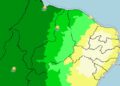 INMET emite alertas para chuvas intensas em todo o Piauí nesta segunda-feira (6)