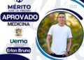 Erlon Bruno, aluno do Colégio Mérito de José de Freitas, conquista aprovação para o curso de Medicina na UEMA