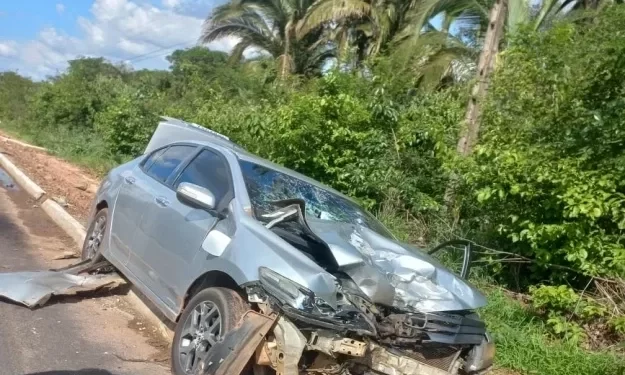 Motoqueiro morre durante colisão com automóvel na PI-113 zona rural de José de Freitas