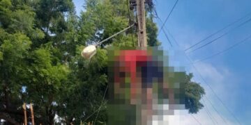 Homem morre ao sofrer descarga elétrica após subir em poste na cidade de Picos