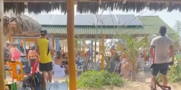 Tiros causam pânico no último dia do ano na Praia do Coqueiro, no litoral do Piauí