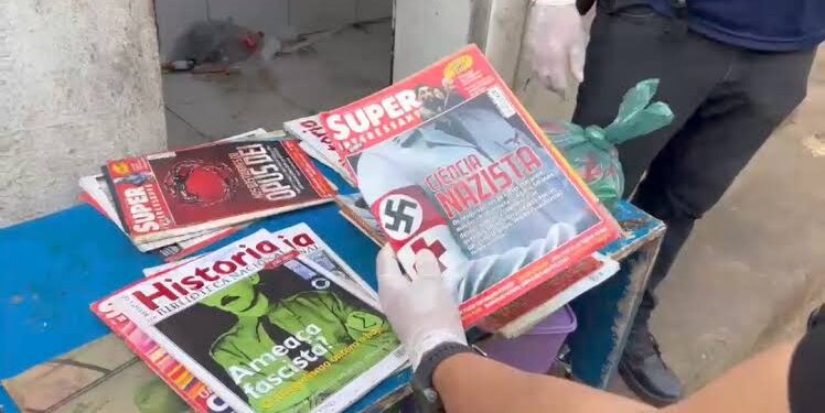 Polícia descobre material Nazista na casa de padrasto suspeito de envenenar família no Piauí