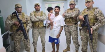Bebê de um ano vítima de engasgo é salva por policiais militares em Luzilândia