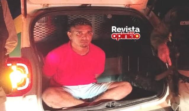 Acusado de homicídio é preso com arma de fogo durante festa na zona rural de José de Freitas
