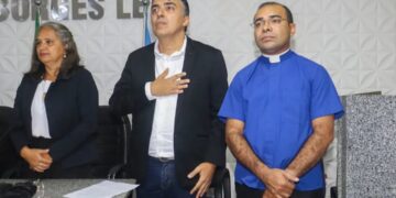 Sessão Solene com a presença do prefeito Dr. Osael marca abertura dos trabalhos Legislativos em Lagoa Alegre