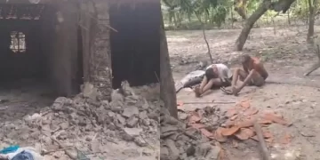 Irmãos são presos suspeitos de incendiar a casa do padrasto em José de Freitas