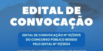Prefeitura Municipal de Lagoa Alegre divulga edital de convocação nº 01/2025 para o Concurso Público