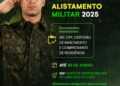 Prefeitura de Cabeceiras informa: Prazo para Alistamento Militar 2025 vai até 30 de Junho