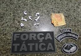 Homem é preso após engolir pedras de crack ao ser flagrado pela Polícia no Piauí